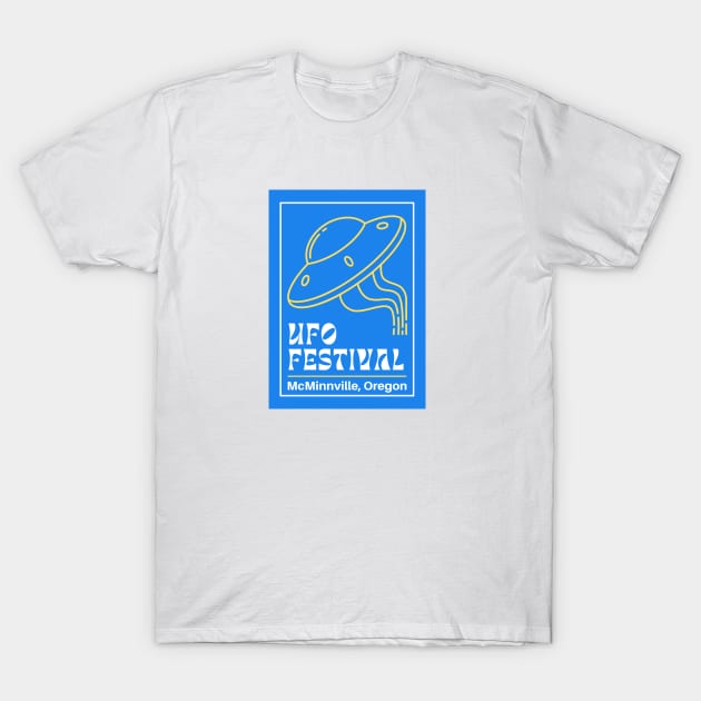 McMenamins UFO Festival T-Shirt by Wilcox PhotoArt